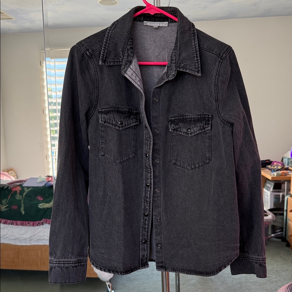 Daniel Rainn Charcoal Jean Jacket